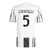 Juventus Manuel Locatelli #5 Domáci futbalový dres 2025-26 Krátky Rukáv